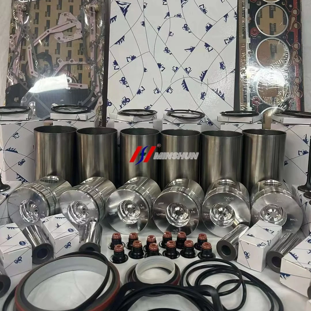 

MINSHUN Spare Parts High Quality Overhaul Rebuild Kit Bearings Piston Rings Gasket Valve Liner Kit