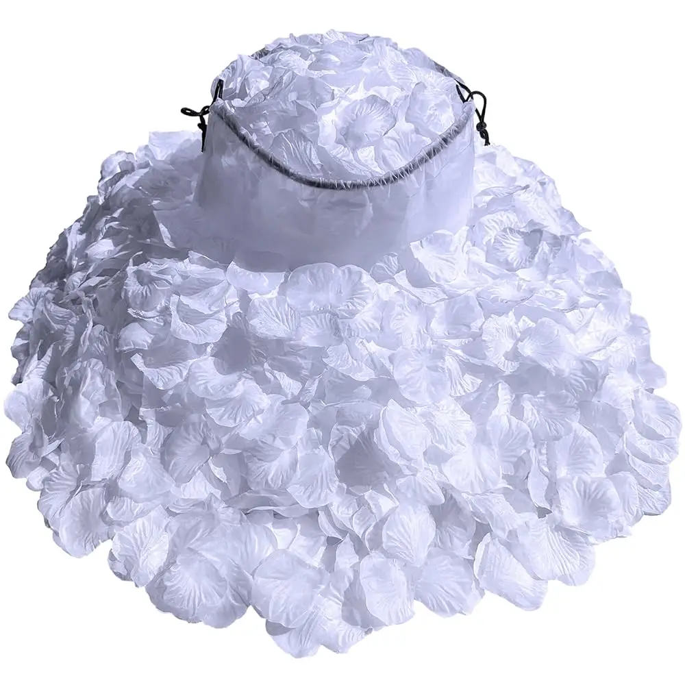 

3000 шт. белых шелковых лепестков роз - ароматизированные, готовые к использованию, разделенные, реалистичные искусственные лепестки роз для свадебного декора