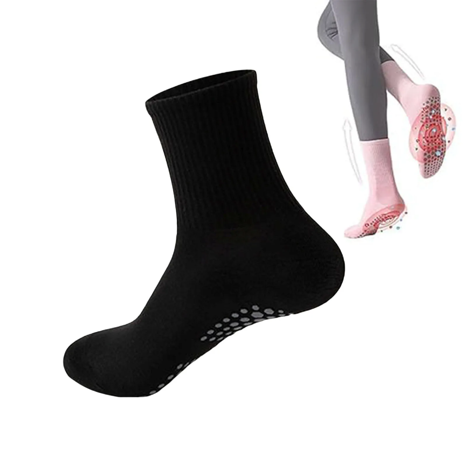 Slimming Health Shaping Socks Non-slip Breathable Elastic Socks for Outdoor Training and Exercise