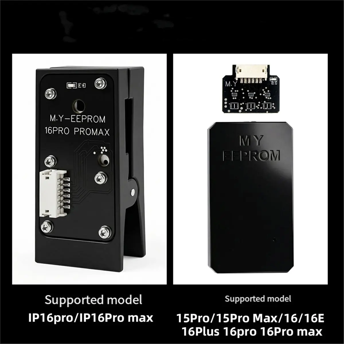 

No-Disassembly Chip Programmer Fast Read/Write & Repair Tool Charging IC Data for 15/16 Series with Clamp