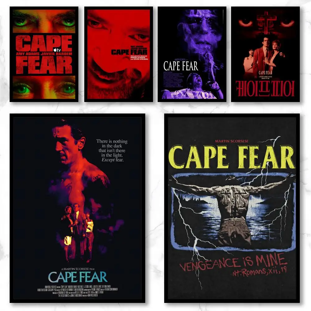 Movie C-Cape Fear Poster Graffiti Art Posters, Chic Wall Decor for Home, Studio, Office & Coffee Shop