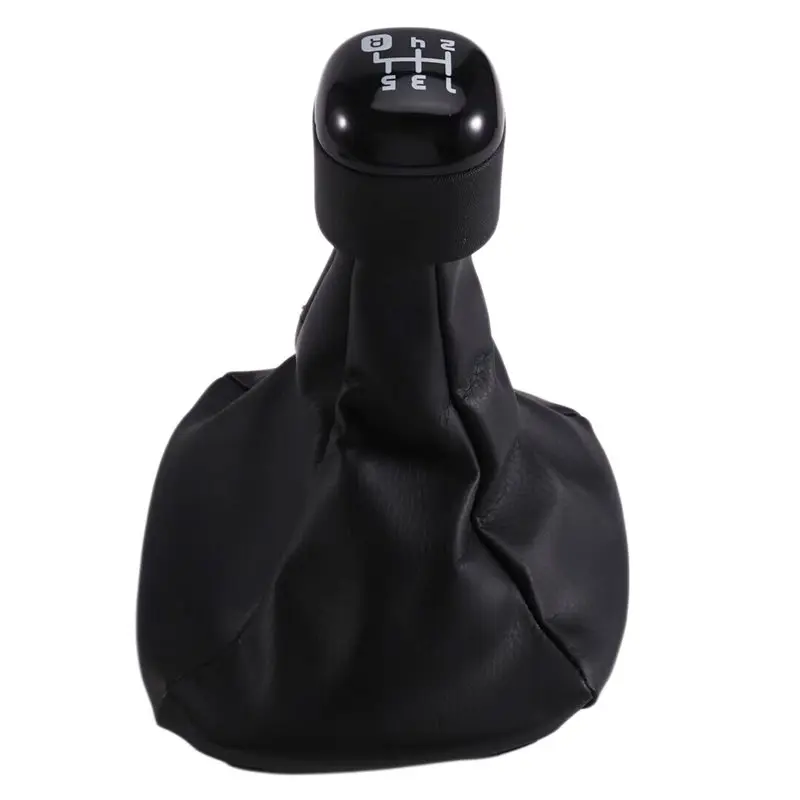 AT92-Gear Shift Head 5-Speed For Fiat For Panda 2012 Black 502942700 Gear Knob Stick Button Replacement Part