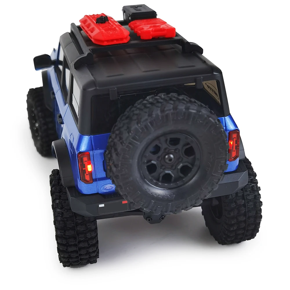 Yeahrun ไฟท้ายหลังจำลอง1คู่สำหรับตกแต่งตามแนวแกน AXI00006 SCX24 Ford bronco 1/24 RC ตีนตะขาบรถอัพเกรด