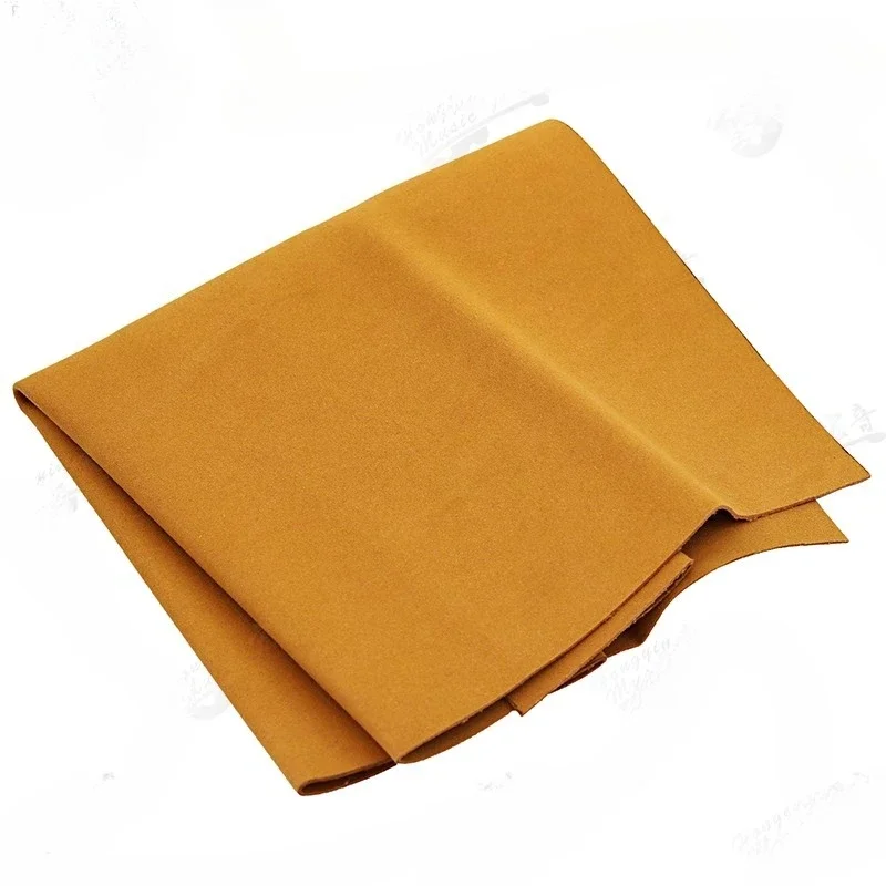 Piano tuning tool 016 suede, yellow whole sheet can be cut, piano spare parts