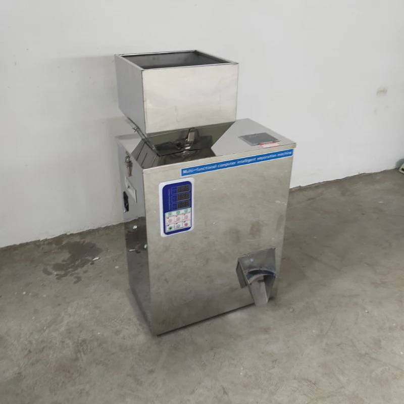

10-999G High-Quality Filling Machine For Granule Powder and Drug Intelligent Racking Machine Automatic Weighting Packing Machine