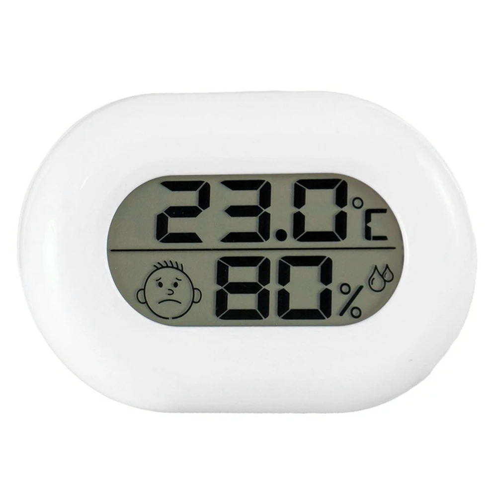 LCD Digital Thermometer Hygrometer Indoor Room Electronic Temperature Humidity Meter Sensor ℃/℉ Unit Conversion