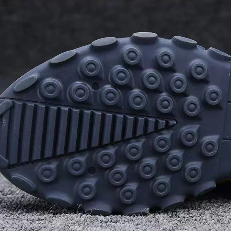 Thick Sole Mens Sneakers Fashion Man Shoe Versatile Vulcanized Shoe Lace Up Outdoor Running Shoes Anti-slip Zapatillas De Hombre