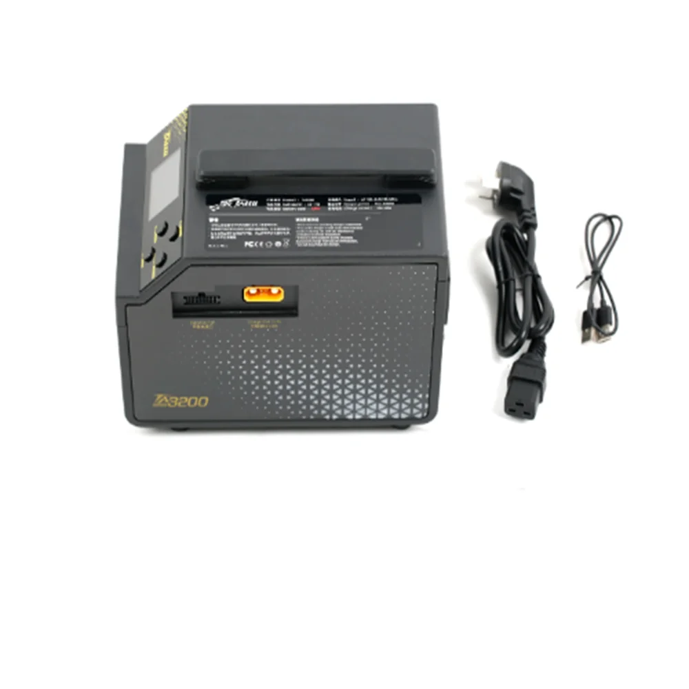 TATTU NEW TA3200 3200W Multifunctional Balancing Charger Dual Channel 6S-14S High Power For TATTU Battery