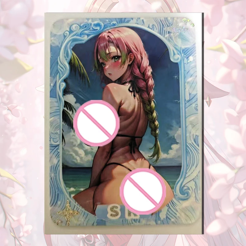 Goddess Story ACG Sexy Girl SR card Yae Miko Kamado Nezuko Kanroji Mitsuri Raiden Shogun Nilou boy Toy collection Birthday gifts