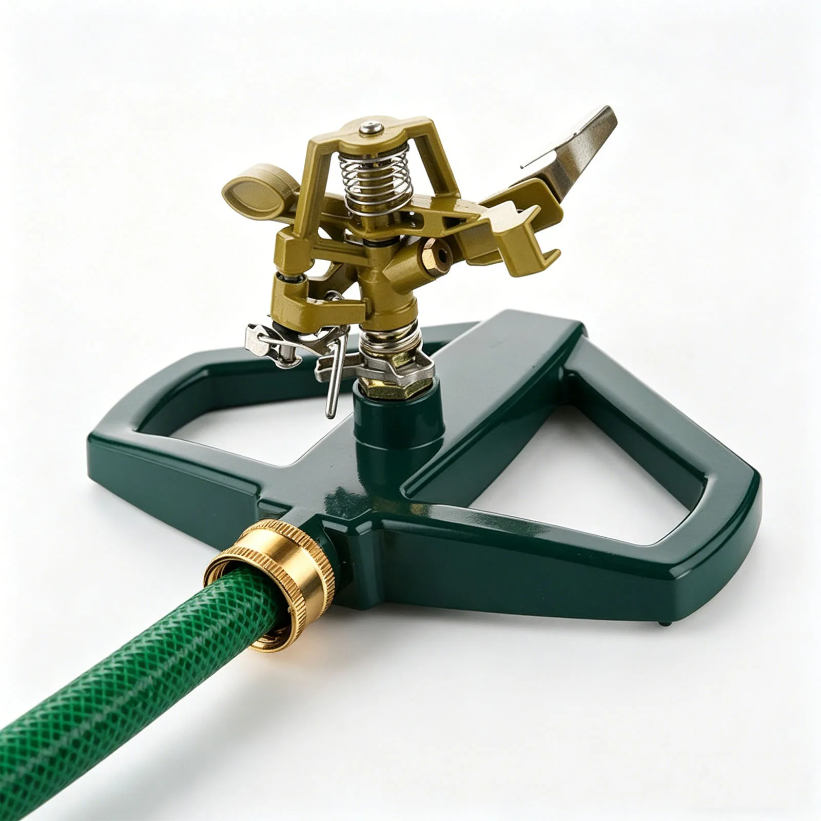 

Circular Zinc Impulse Sprinklers 20-360 Degree Adjustable Large Area Irrigation Sprinkler for Large Area Covers Yard Irrigation