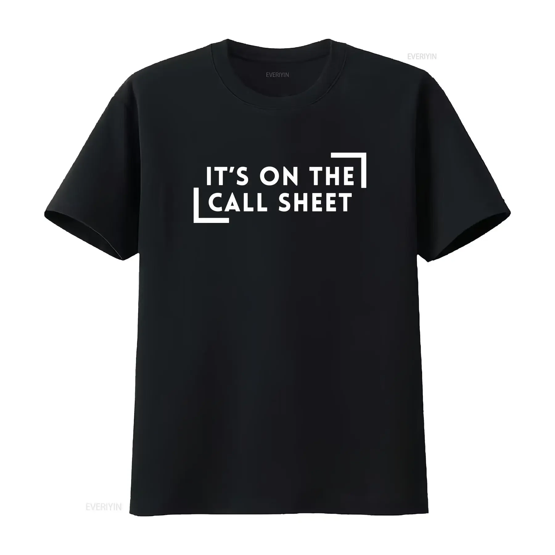 It's On The CallsheeT T Shirt Film Crew Tv Funny Assistant Director Wrap Production Camera vintage Washed Comfortable homme