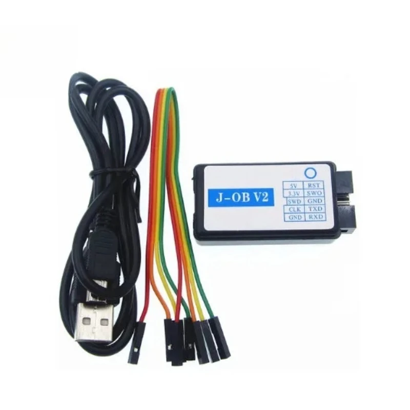 for J-Link OB  ARM Emulator Debugger Programmer Downloader for Replace V8 SWD M74 with Micro USB Cable J-Link OB V2/ J-OB V2