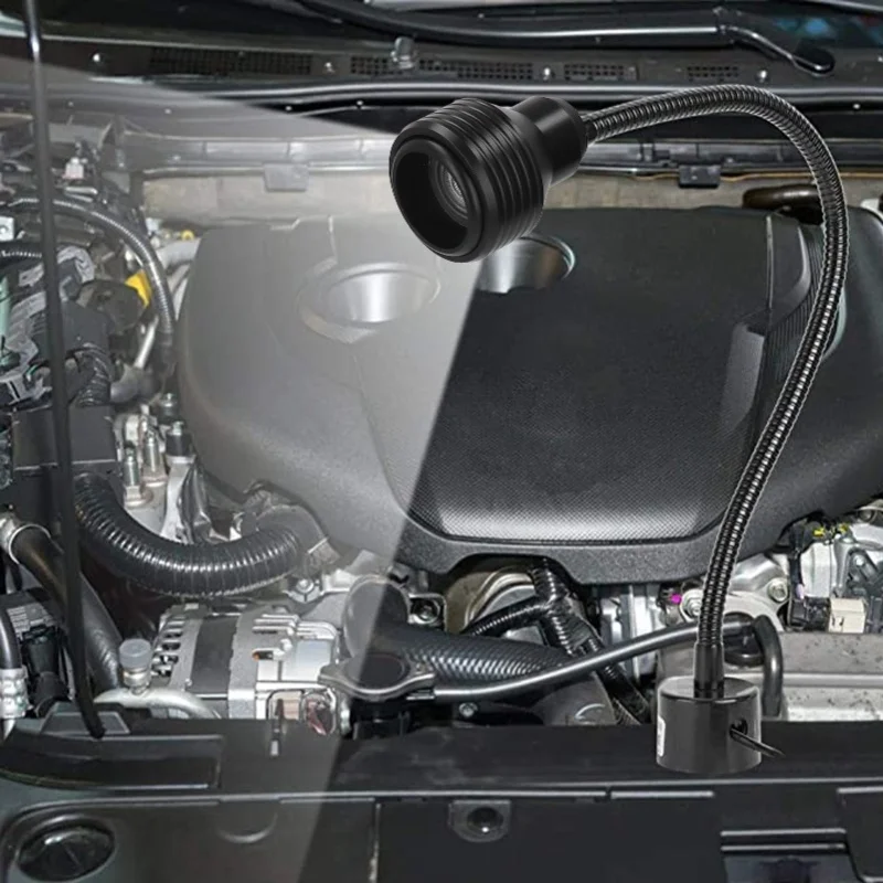 ضوء العمل المغناطيسي 9 واط LED 360 درجة معقوفة التكبير وظيفة مصباح مقعد العمل مع مفتاح التوصيل