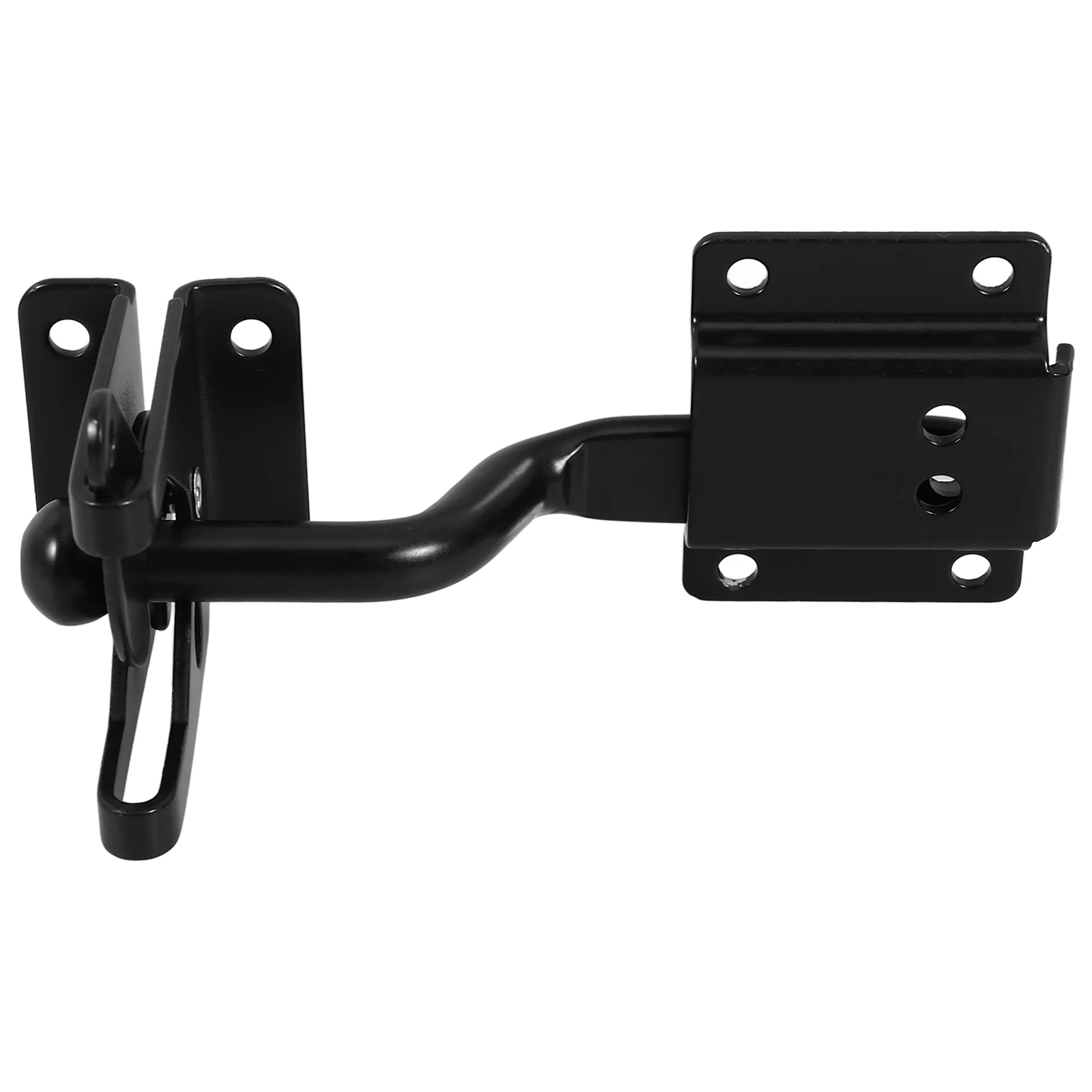 

Iron Latch Door Lock Locks Latches Hardware Fence Gate Black Outdoor for Fences