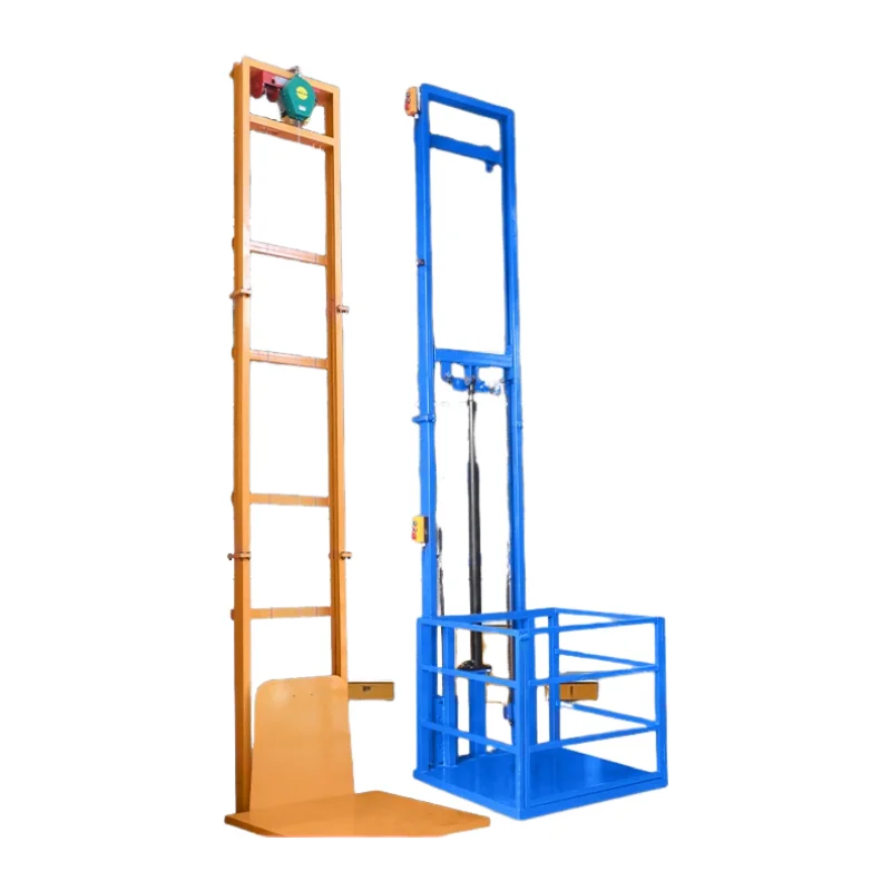 Electric Hydraulic Lift 4M Small Lifting Platform Home Elevator Warehouse, Factory, Shop Cargo Lift Customization Available