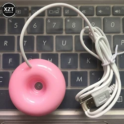 USB Mini Desktop Luftbefeuchter Kreative Donut Styling Luftbefeuchter Tragbare Luftreiniger Hause Lernen Büro Duft Diffusor