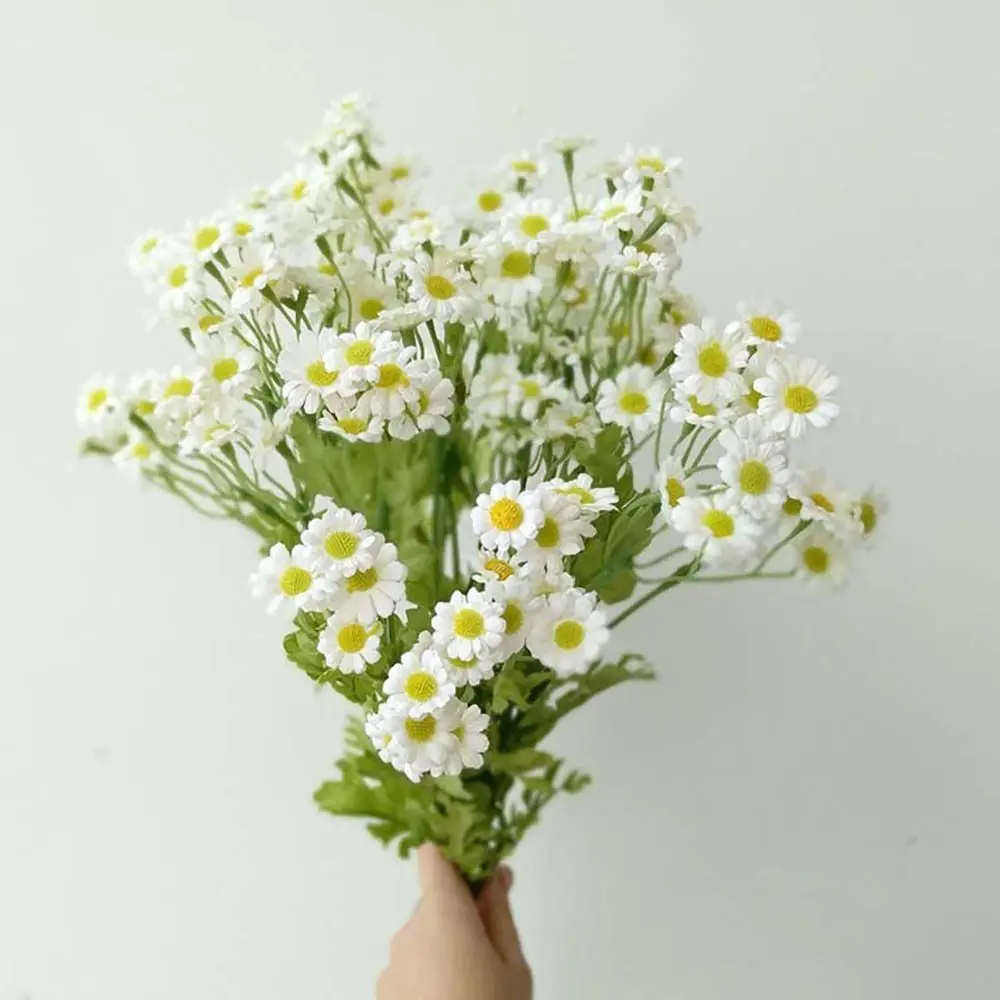 Gift 30 Heads Office Table Party Home Bouquet Indoor Outdoor Daisy Flowers Garden Crafts Artificial Flowers Wedding Decoration