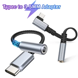 Dla HiFi USB typu C do 3.5mm kabel Audio Audio Adapter do Samsung Galaxy S23 S22 Ultra S21 S20 Note 20 A53 A54 5G