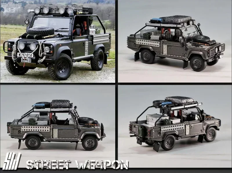 SW 1:64 Land Rover Defender Tomb Raider Limited999  Diecast Model Car