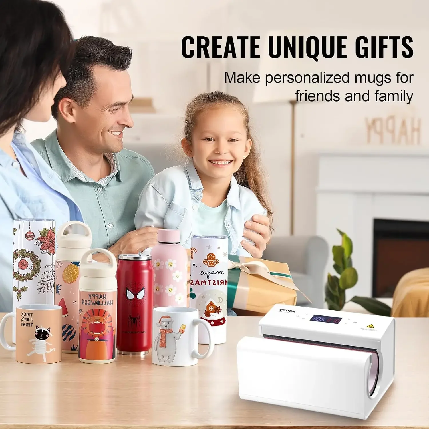 [سعر مخفض، حار بيع! ]آلة الضغط الحراري الأوتوماتيكية، اضغط على حرارة الأكواب مع إعداد درجة الحرارة والوقت، حتى التسخين لـ 11-30 درجة