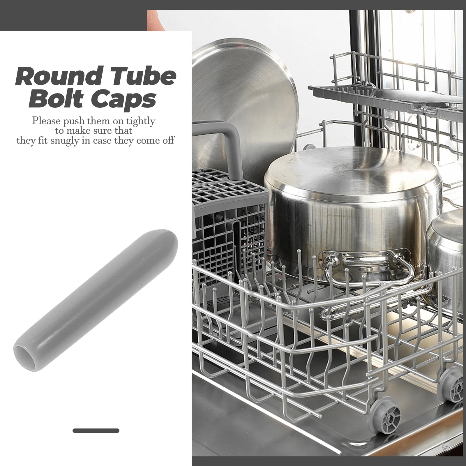 

150Pcs Dishwasher Prong Rack Caps PVC Protective Covers Rust Proof Wire Shelf End Caps Dishwasher Rack Tip Covers