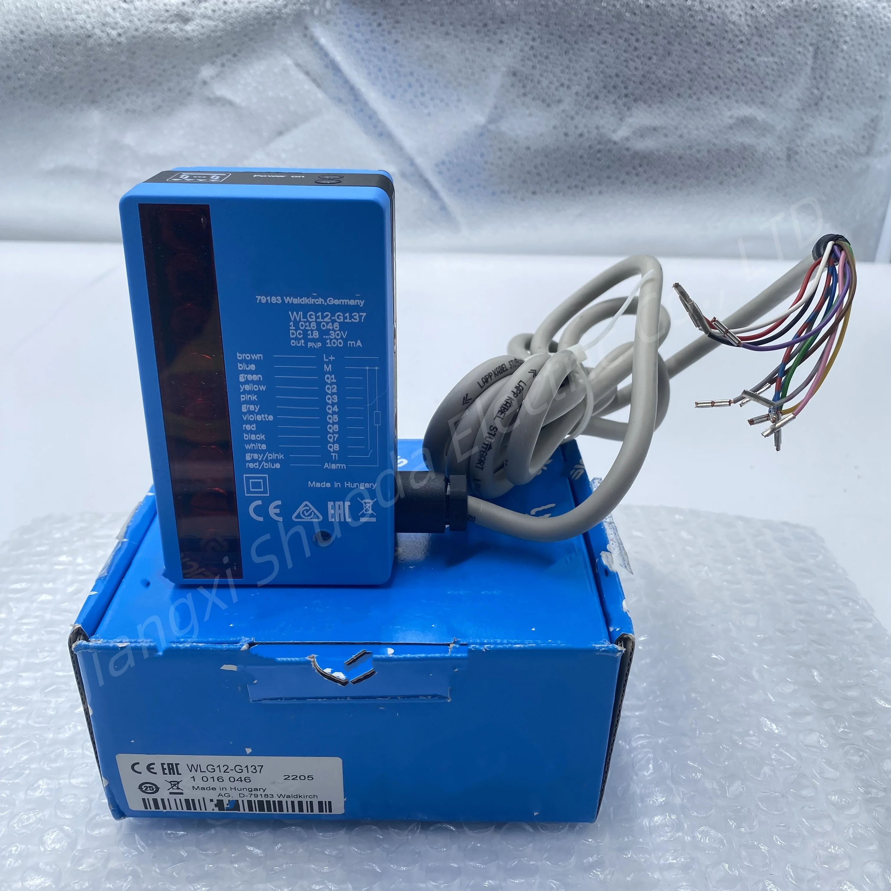 SI-CK WLG12-G137 Optical Sensor for Industrial Detection Systems