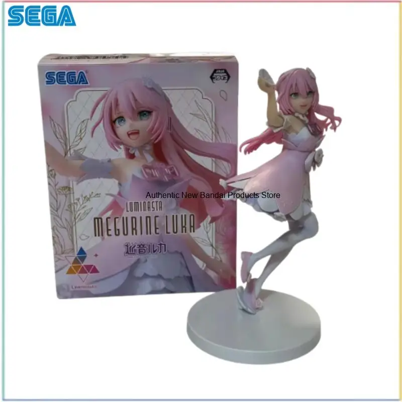 在庫あり-セガオリジナル初音ミク巡音ルカアクションフィギュアモデル人形新品箱入りおもちゃモデルガレージコレクタブル