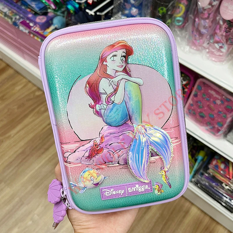 Genuine Australia Smiggle The Little Mermaid Ariel School Bag Children Stationery Student Pen Case Lunch Bag Children\'s Gift