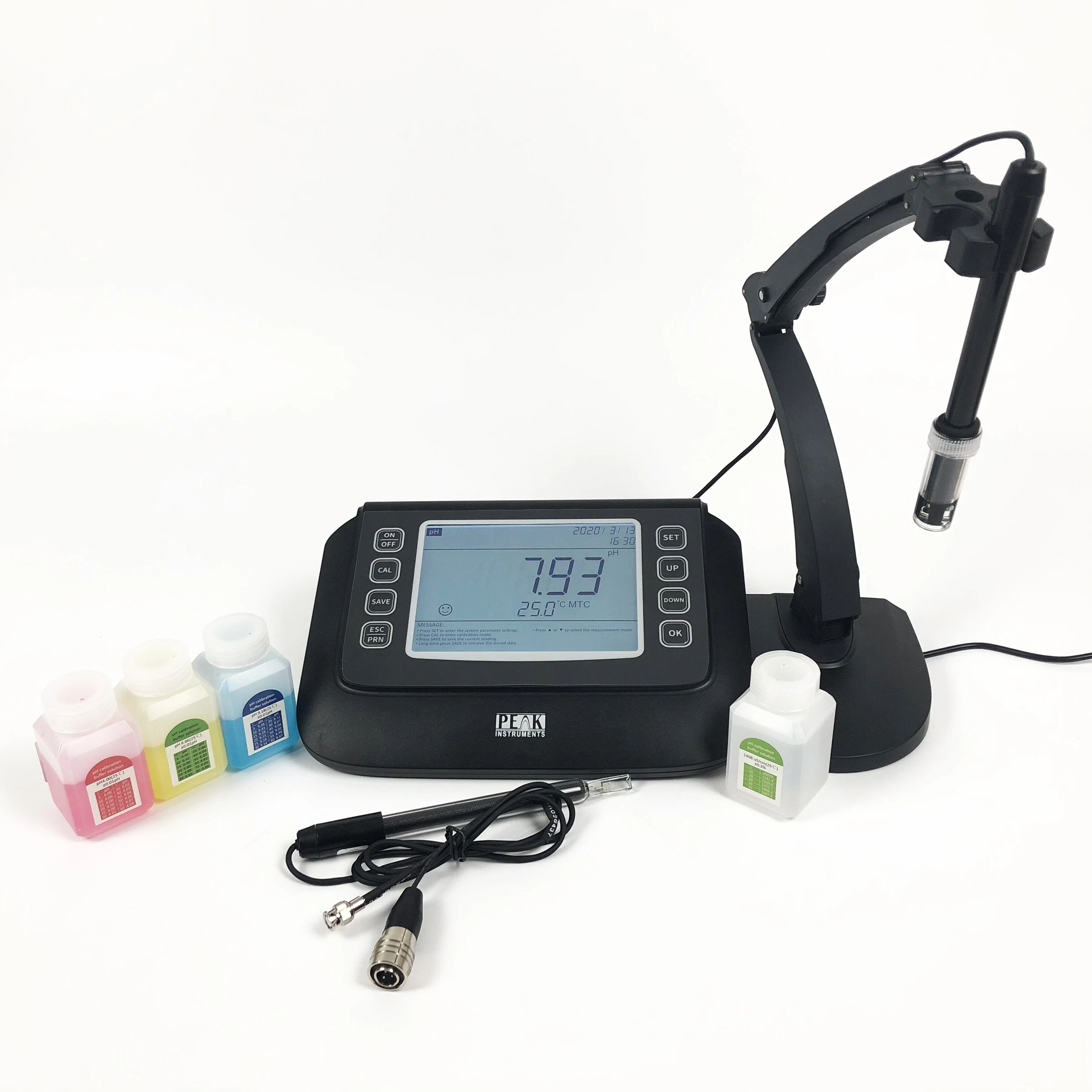

Peak Instruments Laboratory Benchtop pH EC Conductivity Meter for Water Quality Testing
