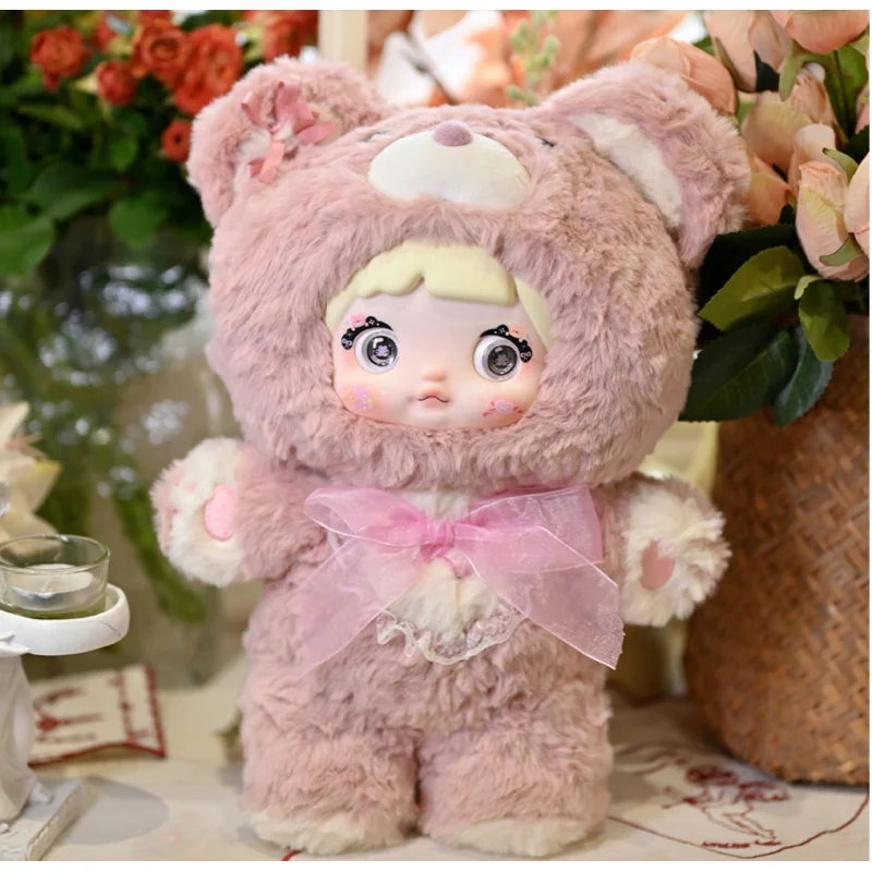 

In Stock Nommi Goodnight Bear Series 400% Blind Box Mystery Box Dolls Kawaii Action Anime Figure Blind Box Toys Gift