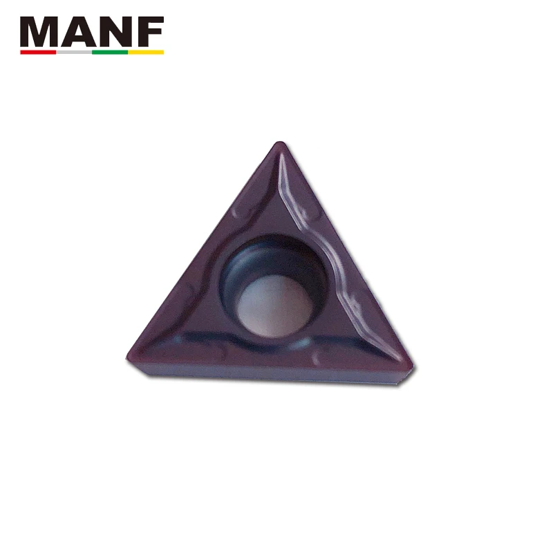 MANF Carbide Insert TCMT16T304 lathe Cutter Internal Tungsten Cobalt Alloy Insetrs Boring Hole For STUCR16 STFCR Turning Tool