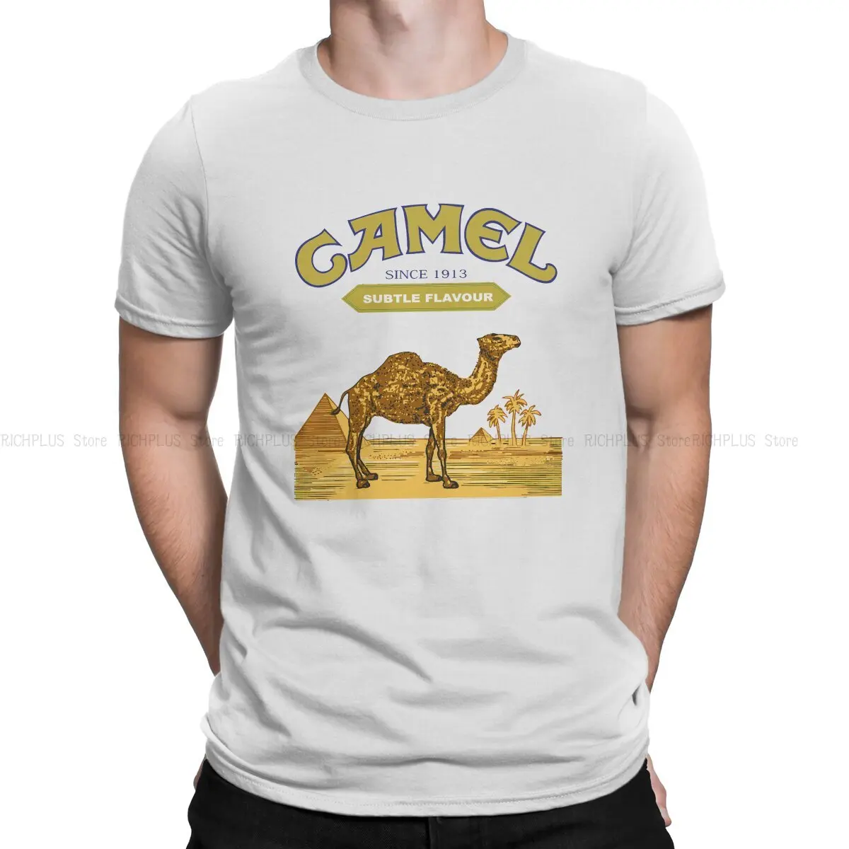 Camel Cigarettes Best Seller Men TShirt Camel Crewneck Short Sleeve Polyester T Shirt Humor Gift Idea