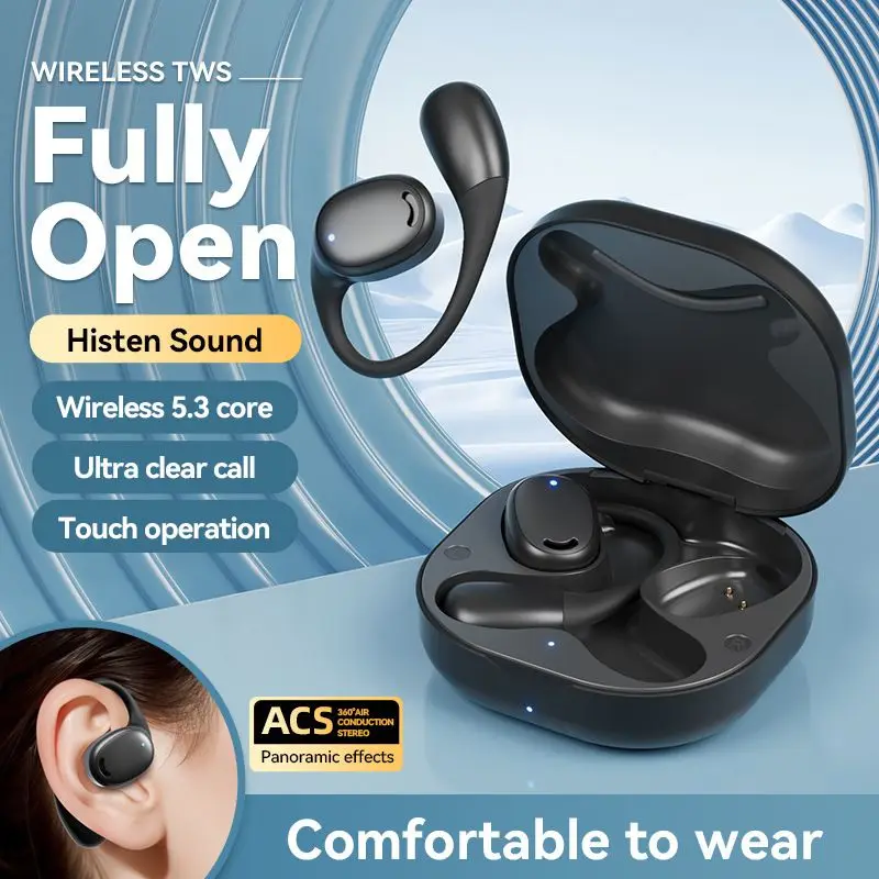 for Huawei Mate X5 P60 Pro P50 Luna ear-mounted Bluetooth headset Noise reduction running OWS open wireless Bluetooth headset