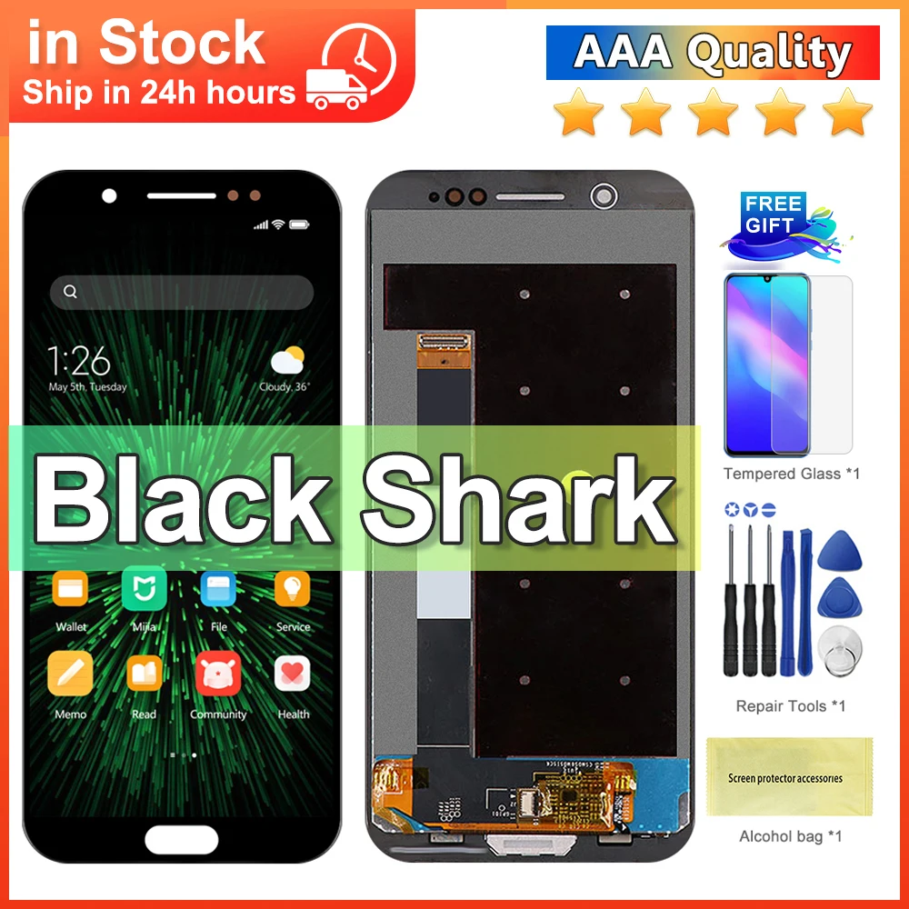 5.99\'\' For Xiaomi Black Shark 1 LCD Screen Display Touch Glass Digitizer Full Assembly Replacement For Xiaomi BlackShark Display