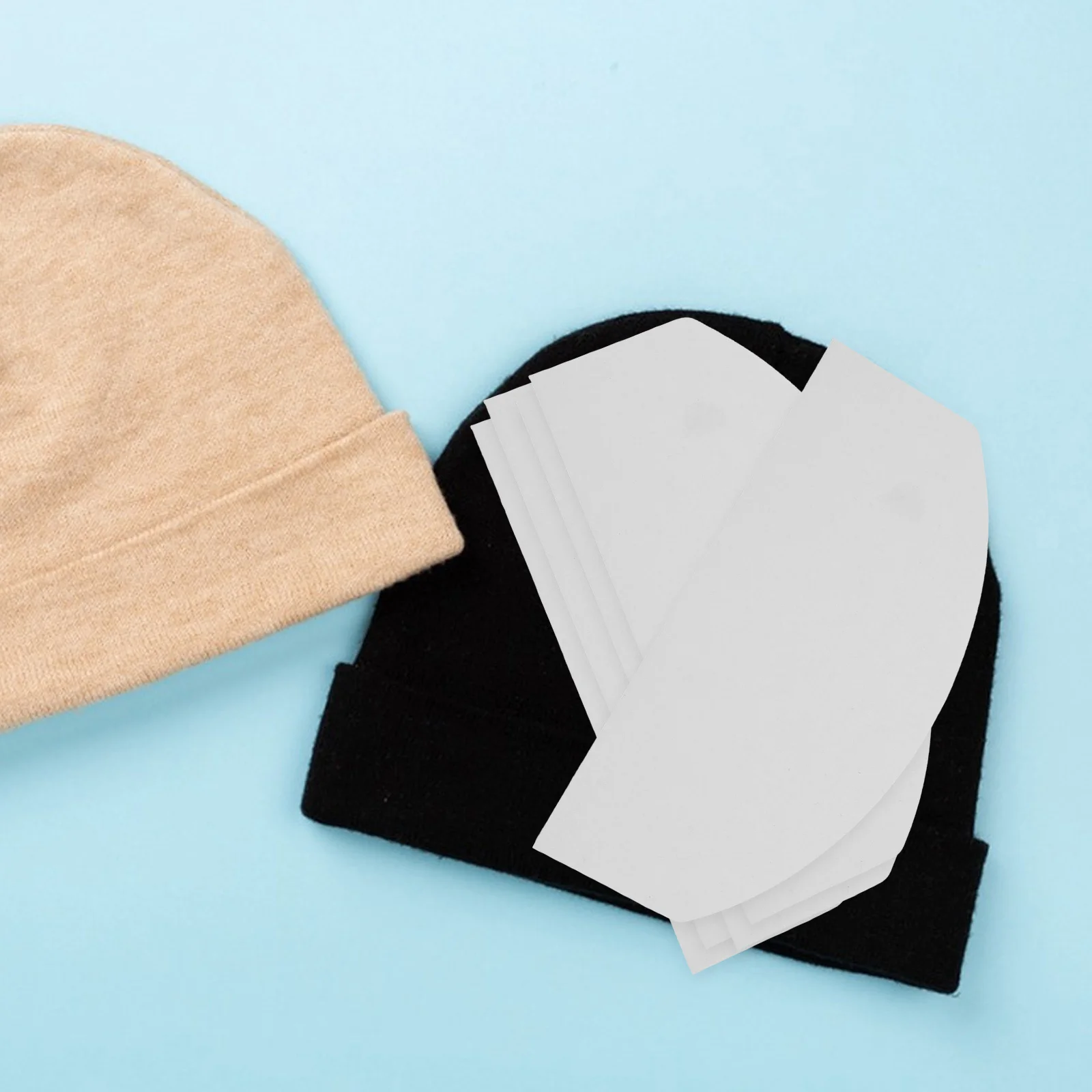 

100Pcs Hat Support Paper Inserts Universal Cardboard Inner Liner Shaper Cap Holder Knitted Beanie Hat Protector