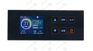 

Контроллер для печи на пеллетах IoT, термостат для водонагревателя горячего воздуха, контроллер для каминов Blue Carbon