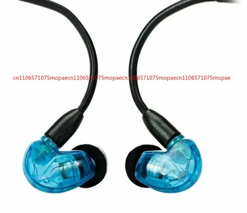 For Shure SE215 Detachable Professional Sound Isolating Earphones In-Ear - Blue
