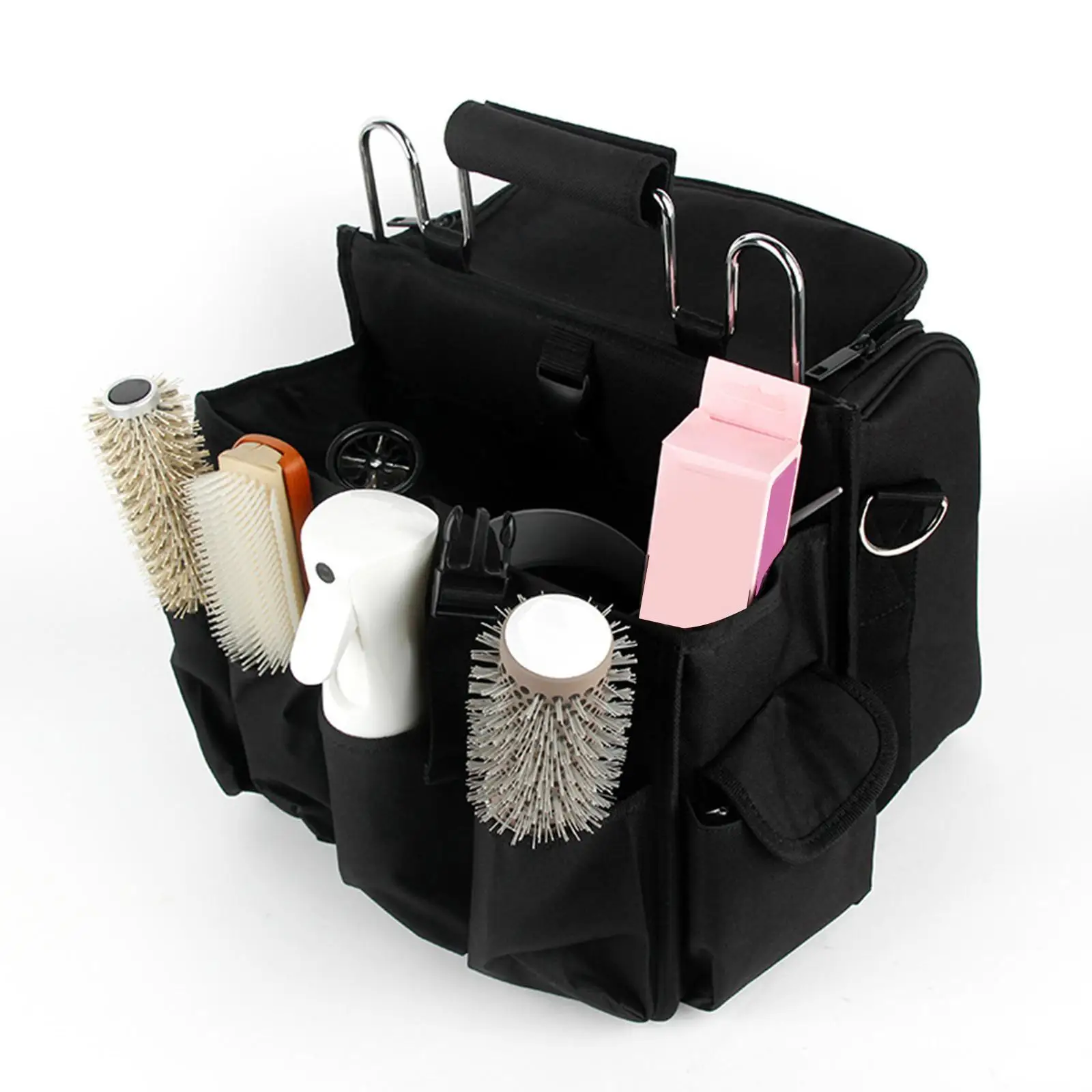 

Hair Stylist Organizer Multi Pocket Multifunctional Travel Hairdresser Bag