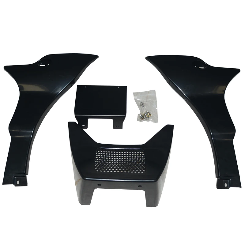 

Motorcycle Glossy Black Chin Spoiler Fairing Spoilers Cover For Harley Softail Low Rider ST FXLRST 2022-2025