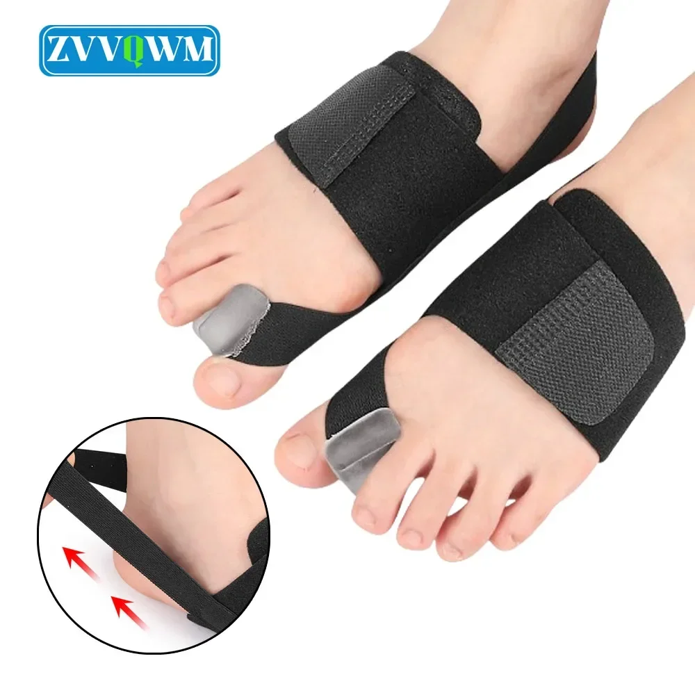 

1Pcs Bunion Corrector Orthopedic Toe Straightener Women Men Pain Relief Foot Corrector Hallux Valgus Big Toe Strap Straightener