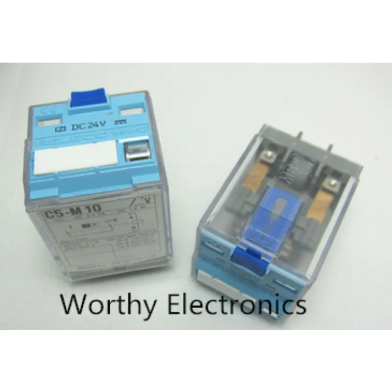 Free shiping     10pcs/lot   relay  C5-M10  24VDC