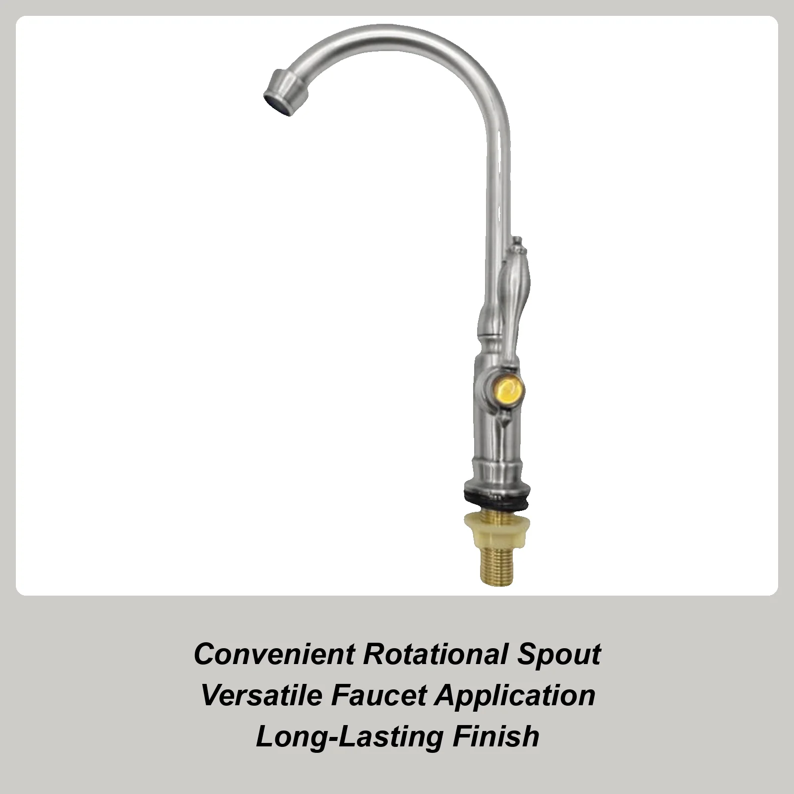Faucet For Bathroom Sink Rotating Retro Basin Taps Bar Sink Faucet For Outdoor Garden Counter Laundry Balcony Lavatory Vanity
