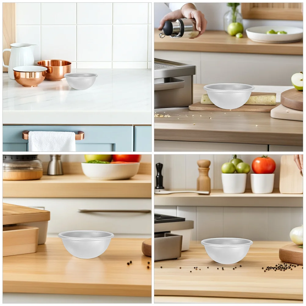 8 قطعة كعكة عموم قبة الألومنيوم نصف الكرة قالب غير لاصق الخبز أداة ل Mochi بودنغ Diy بها بنفسك كرات الملح الصابون شبه المجال قالب المطبخ