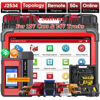 New LAUNCH X431 PRO5 & Heavy Duty Software Kit Set 12V 24V Gasoline Diesel Car Diagnstic Tool Truck Scanner Automotive Tool