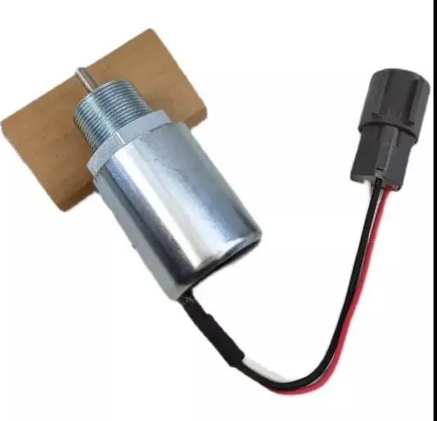 

L2E L3E S3L S4L Fuel Shut Off Solenoid SA-3725-12 1751ES 30A87-10044 30A87-20404 SA-3725-24 Engine Stop Solenoid 12V 24V