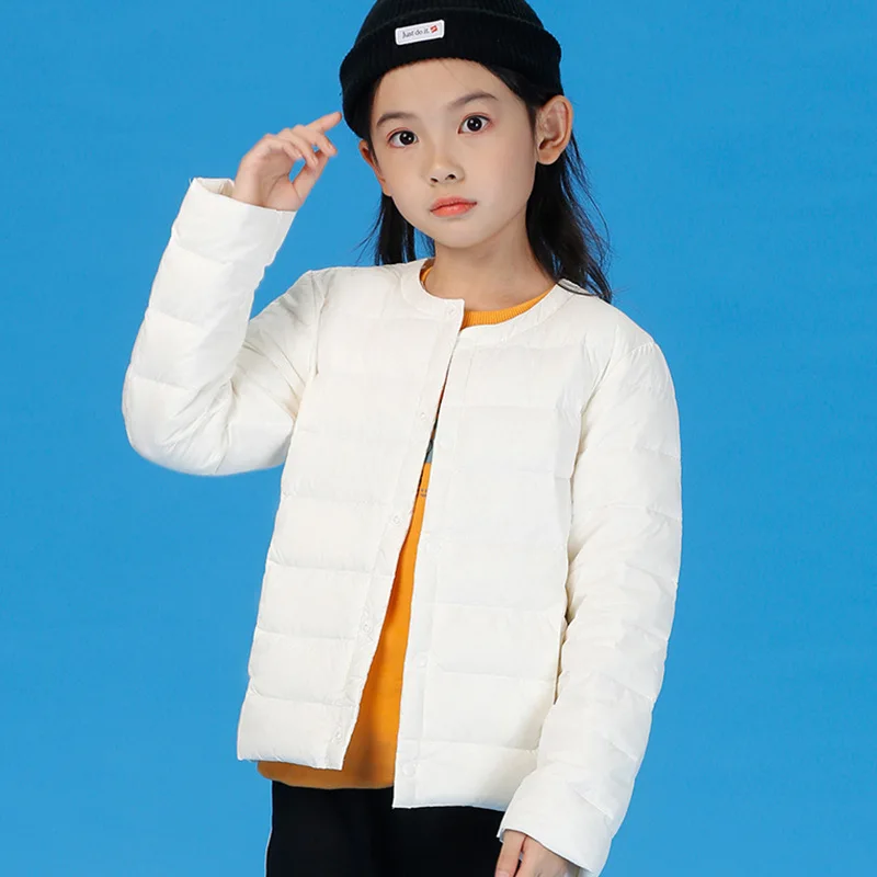 Children lightweight Medium Children Boys girls Little children baby short lightweight coat