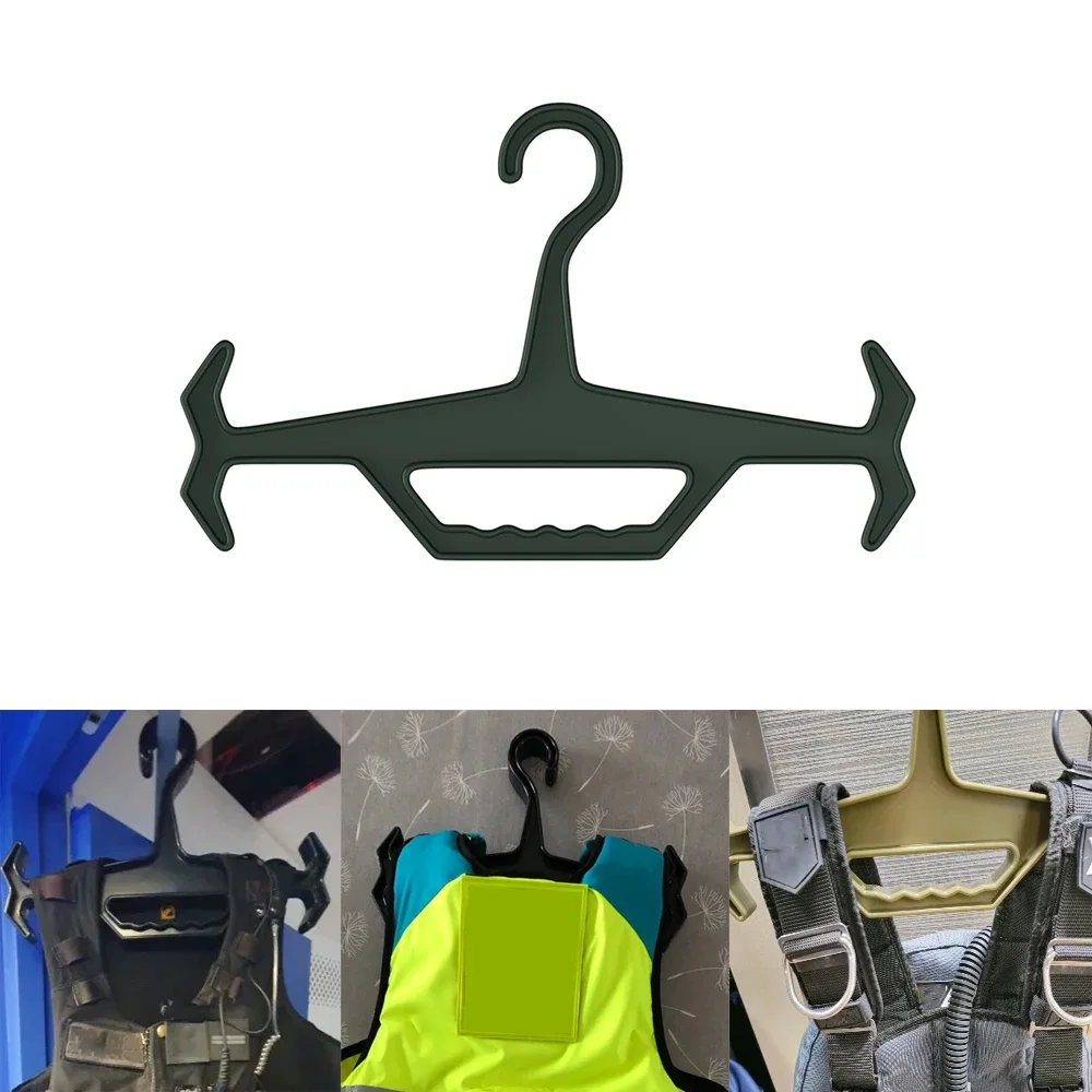 

Ultra hard outdoor plastic anti slip hanger for military enthusiasts, ABS multifunctional tactical vest display hanger