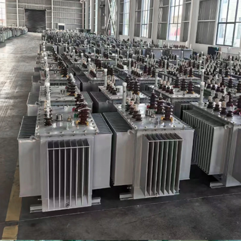 1250kVA Oil Filled Transformer Three Phase Step Down Power Transformer High Efficiency Distribution Equipment 11KV 0.4KV