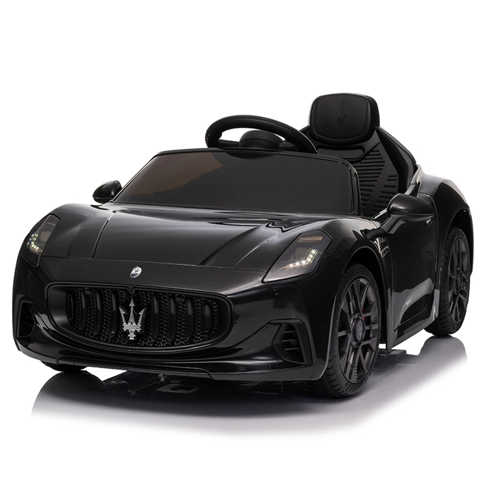 Toddlers Ride On Car Toy 12V Powered for Children with Remote Control Spring Suspension Bright Lights 4 Wheel Electric Vehicle