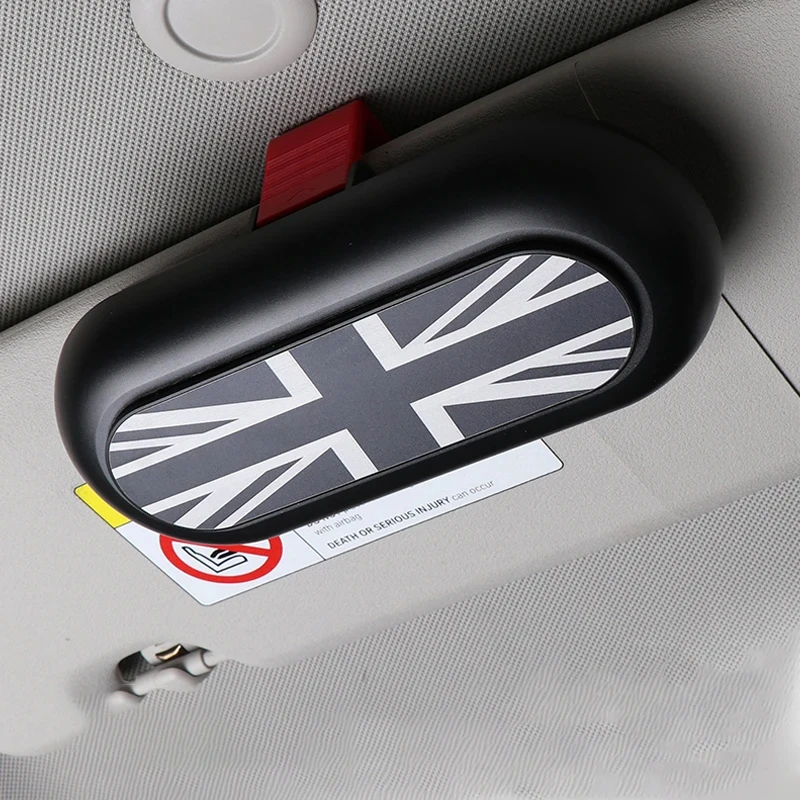 Car Universal Multifunctio Car Interior Sunglasses Storage Box For Mini Cooper S Countryman JCW R50 R52 R57 R58 R60 F55 F56 F60